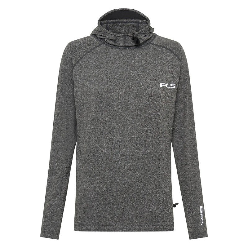 Proteccion UV Essential Hooded LS Rash Vest Heather Grey
