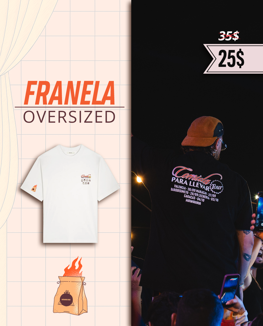 Franela Oversized