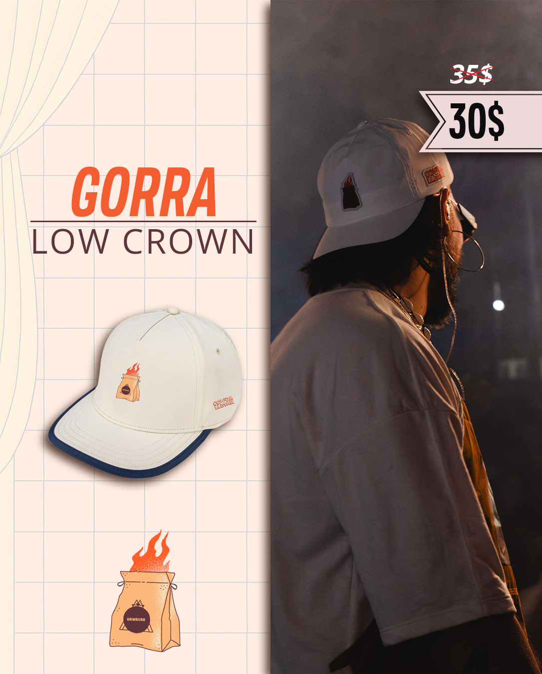 Gorra Low Crown