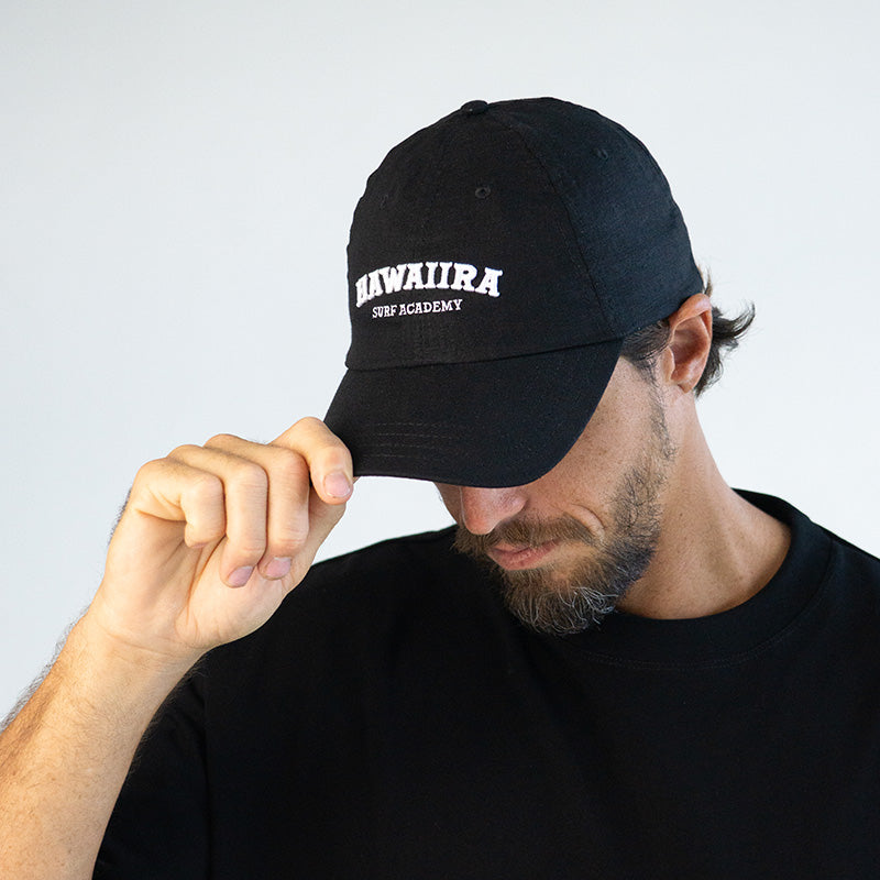 LOW CROWN ADJUSTABLE- FIT HAT SURF ACADEMY