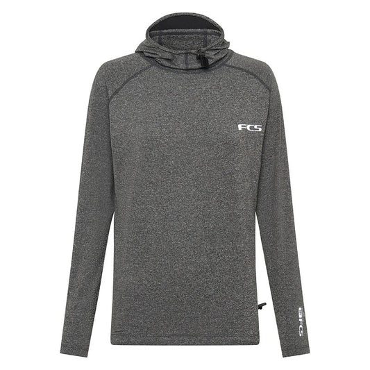 Proteccion UV Essential Hooded LS Rash Vest Heather Grey