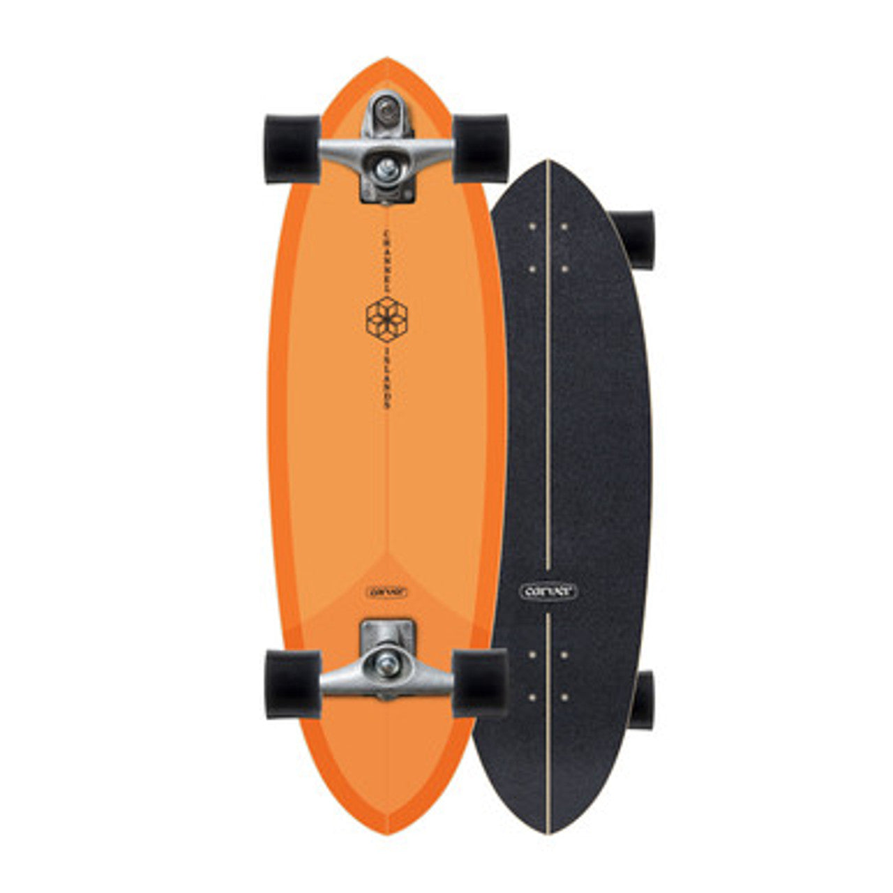 CARVER C7 31.75'' CI MID ORANGE SURFSKATE COMPLETE (V4)