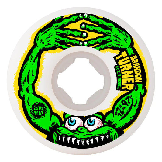 52mm / 97A Brandon Turner | Guest Pro | Slime Balls Skateboard Wheels Canada