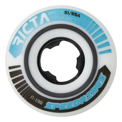 51mm Speedrings Wide 99a Ricta Skateboard Wheels