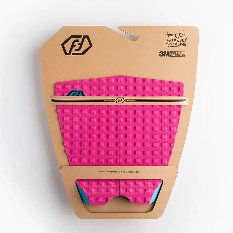 ASTRODECK FEATHER FINS 2P ROSADO