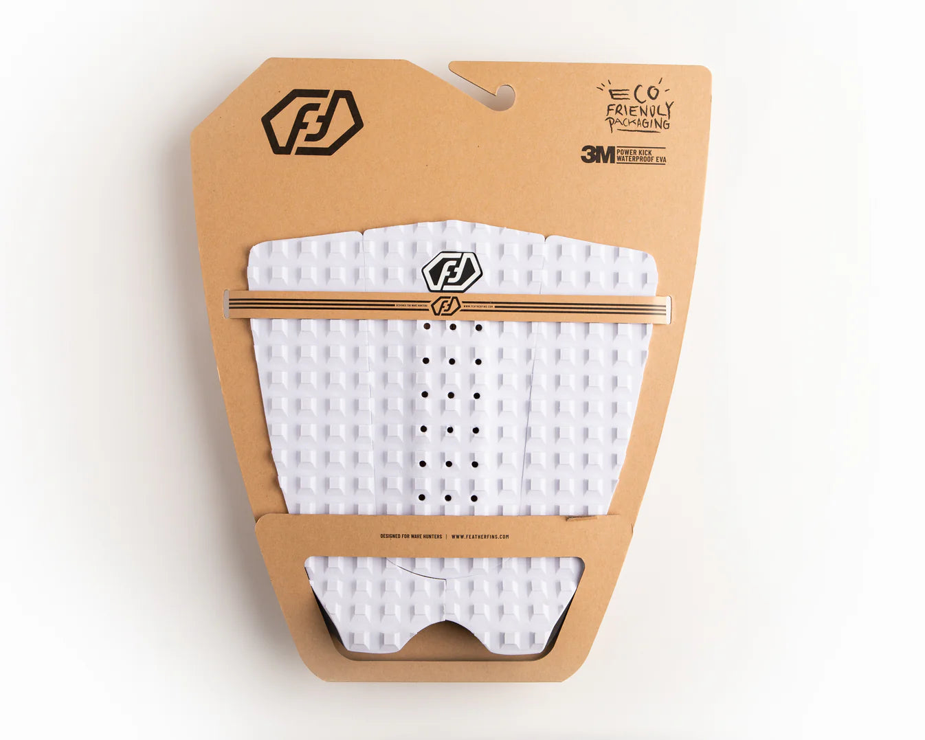 ASTRODECK FEATHER FINS 3P BLANCO