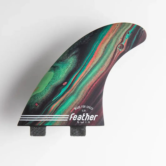 QUILLAS FEATHER FINS PERFORMANCE TWIN FCS1 COLOR "L"
