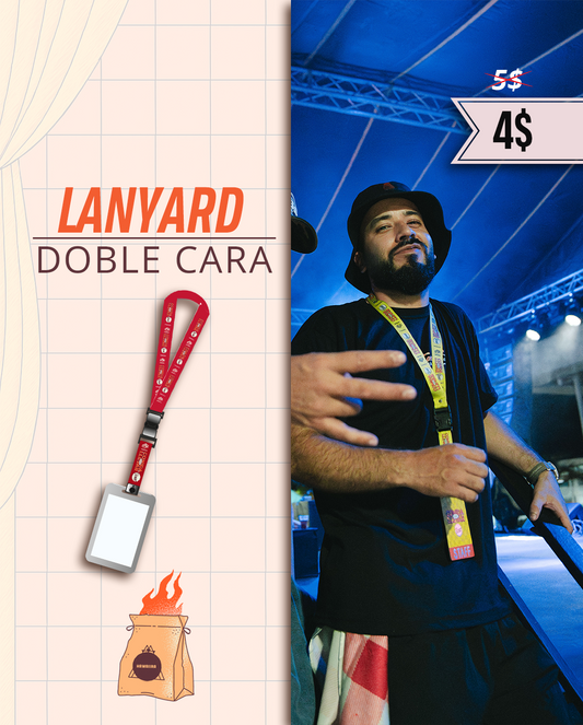 Lanyard Doble Clara