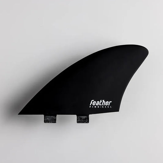 QUILLAS FEATHER FINS TWIN KEEL BLACK