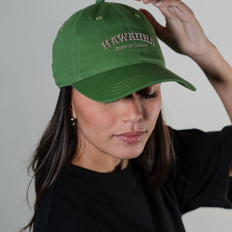 LOW CROWN ADJUSTABLE- FIT HAT SURF ACADEMY