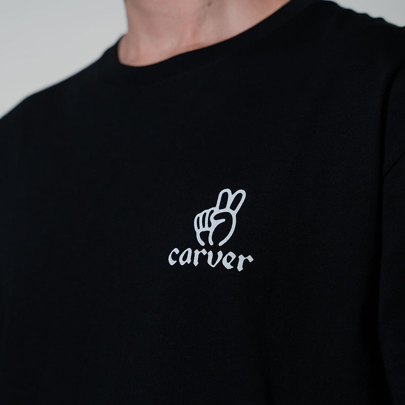 T SHIRT CARVER MAKE WAVES SHORT