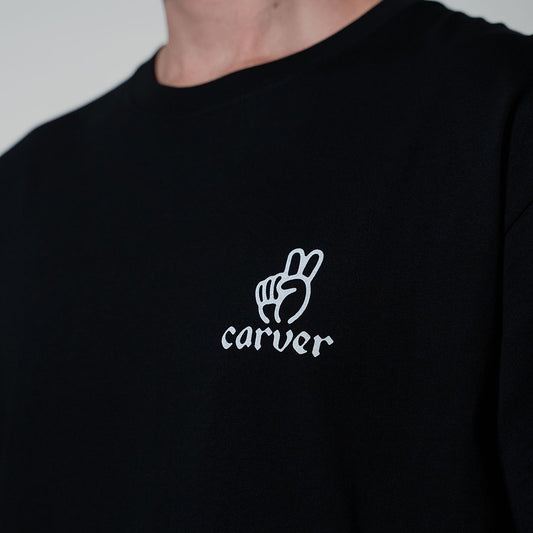 T SHIRT CARVER MAKE WAVES SHORT