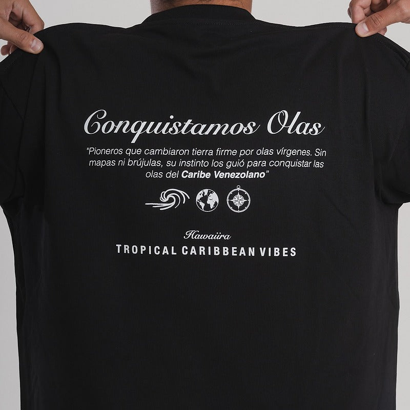 Franela Oversize "Conquistamos Olas"
