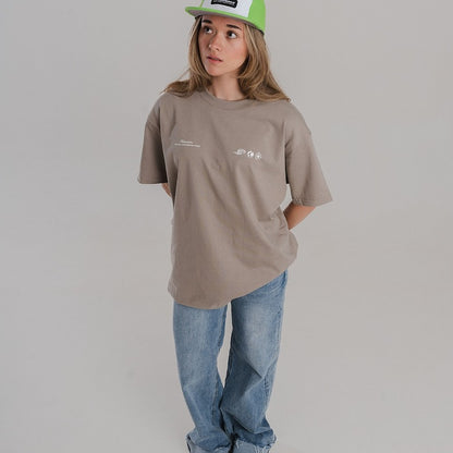 Franela Oversize "Conquistamos Olas"