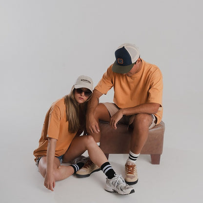Franela Oversize "Vivir y morir en el mar caribe"