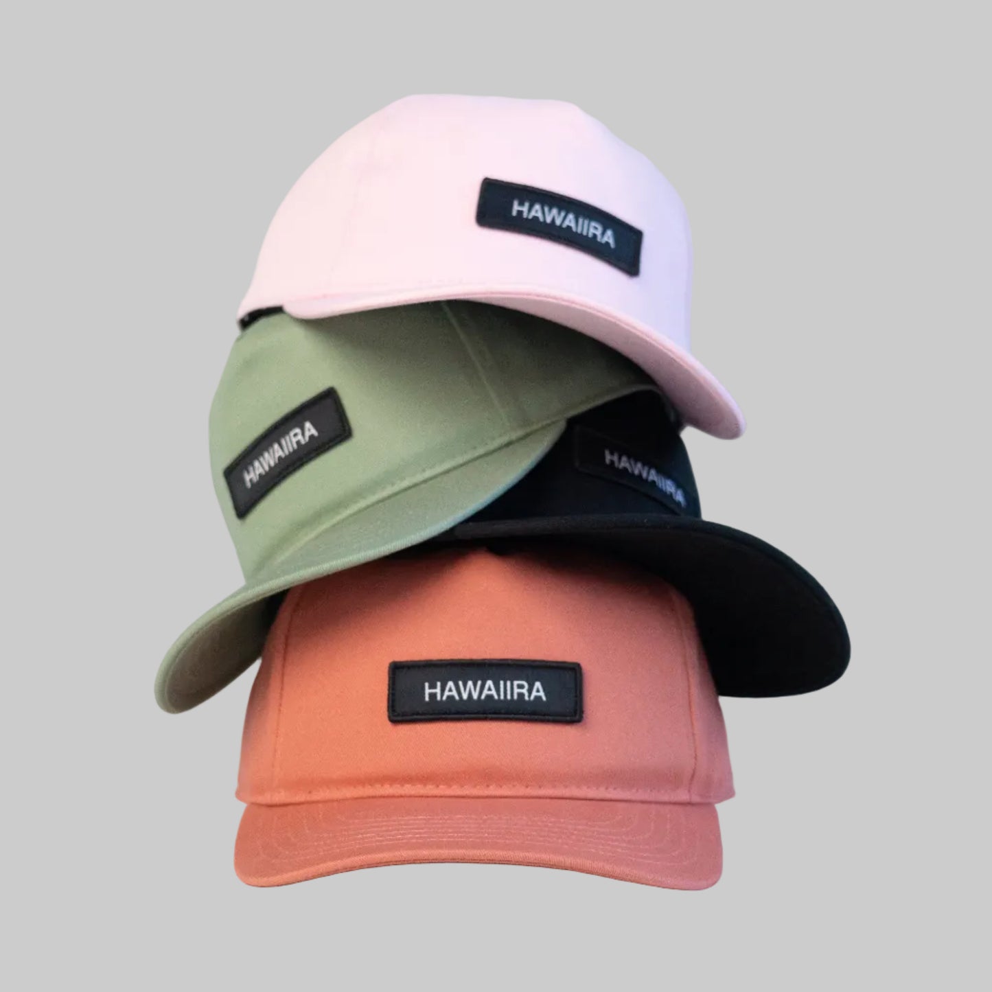 Hawaiira Original Mid Crown Adjustable -Fit Hat