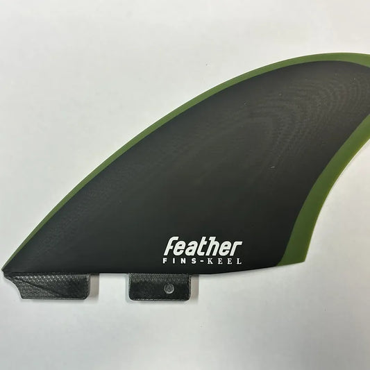QUILLAS FEATHER FINS TWIN FIN KEEL FS2 GREEN
