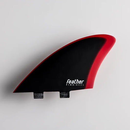 QUILLAS FEATHER FINS TWIN FIN FS2 RED/WINE