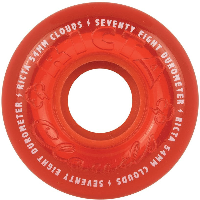 54mm Ricta Clouds Red/Black 92a
