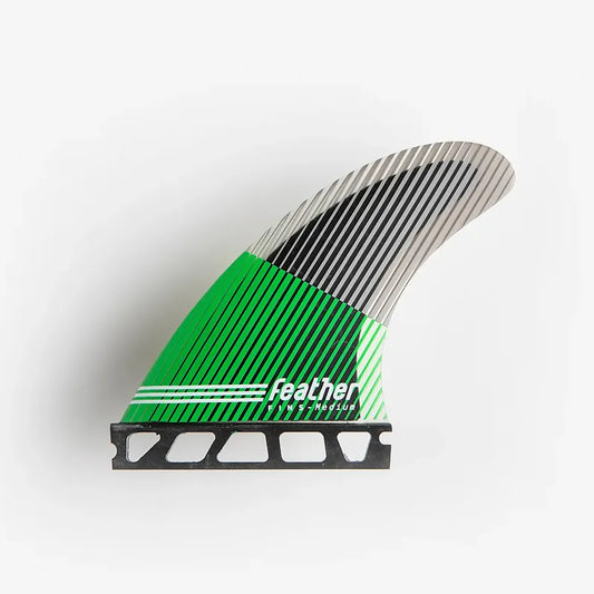 QUILLAS FEATHER FINS ULTRALIGHT FUTURE HC GREEN/BLACK