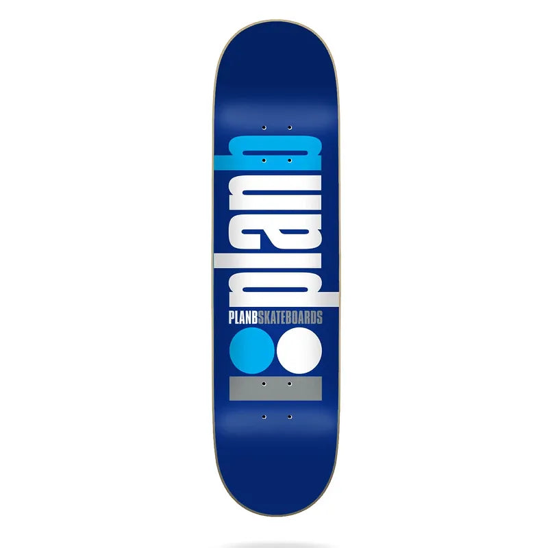 Plan B Skateboard Deck Classic Blue 8.125" x 31.75"