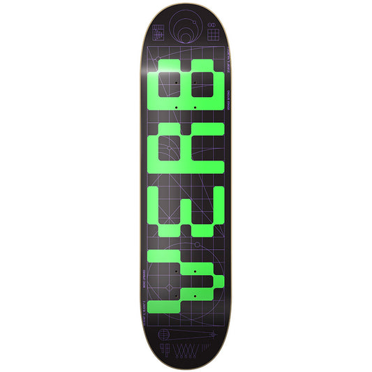Verb Invader Logo Deck Green 7.75'X31.75'